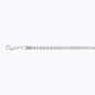 14K 3.5MM WHITE GOLD VENETIAN BOX 7.5" CHAIN BRACELET (AVAILABLE IN LENGTHS 7" - 30")