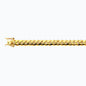 10K 10MM YELLOW GOLD SOLID MIAMI CUBAN 7 CHAIN BRACELET"