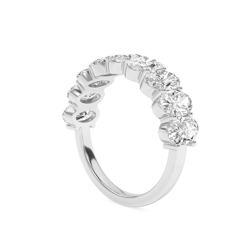 14K Solid Gold 1.7 Carat IGI Certified Lab Grown Diamond Oval Engagement Ring