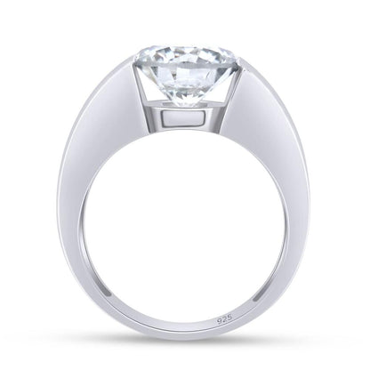 2.50 Carat 9MM Lab Created Moissanite Diamond Solitaire Engagement Ring In 925 Sterling Silver Jewelry
