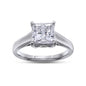 1.72 Cttw Princess Shape Lab Grown Diamond Solitaire Ring In 14K Solid Gold Jewelry