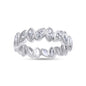 1.46 Cttw Marquise Shape Lab Grown Diamond Eternity Wedding Band Ring In 14K Solid Gold Jewelry