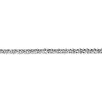 7.58 Cttw Round Shape Lab Grown Diamond 9MM Width Double Row Cuban Chain Necklace In 14K Solid Gold Jewelry, 14 Long With 4" Extender"