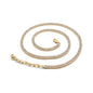 7.47 Cttw Round Shape Lab Grown Diamond 1.5MM Width Double Row Tennis Necklace In 14K Solid Gold Jewelry, 18 Long With 2" Extender"