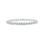 10.13 Cttw Lab Grown Diamond Stretchable Tennis Bracelet In 14K Solid Gold Jewelry, Size Large