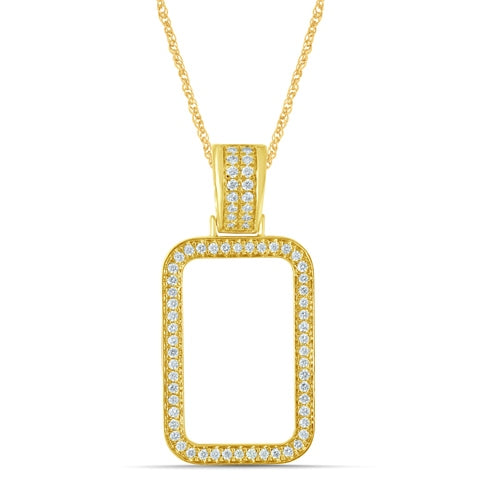 10K 0.90-1.00CT D-MEMORY PENDANTS