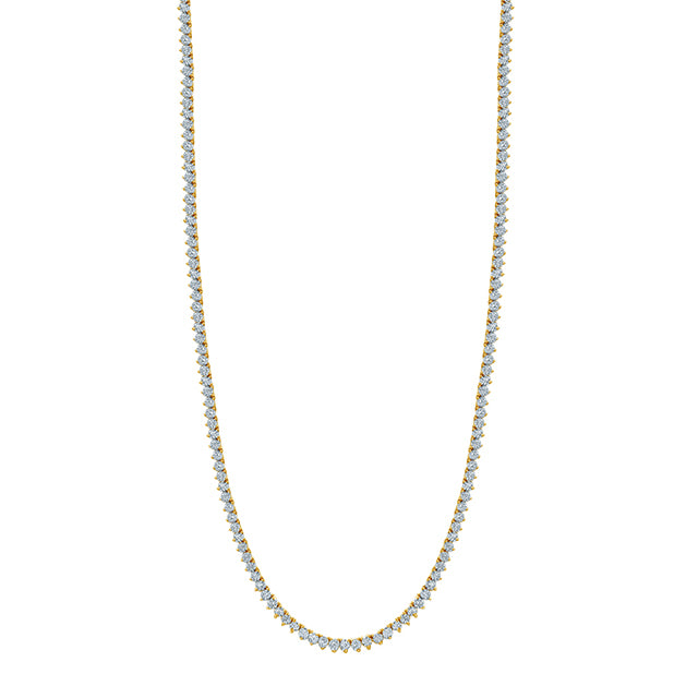 10K 2.11-2.20CT D-NECKLACE