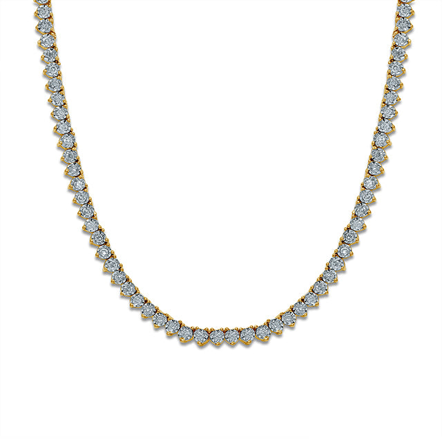 10K 1.84-1.99CT D-NECKLACE