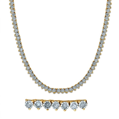 10K 1.84-1.99CT D-NECKLACE