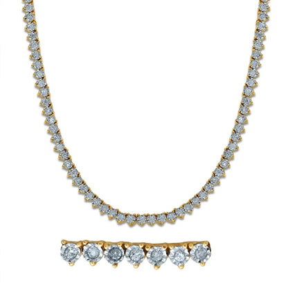 10K 1.84-1.99CT D-NECKLACE