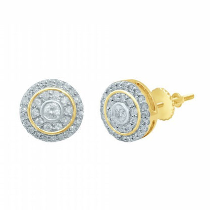 10K 0.24-0.27CT D-EARRING