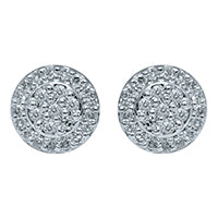 10K 0.25-0.26CT D-EARRING