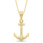 10KT 0.40-0.43CT D-CHARM "ANCHOR"