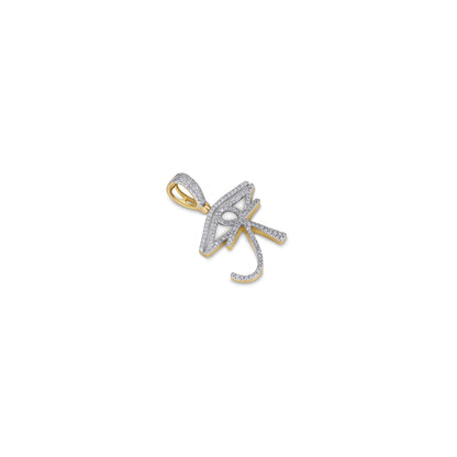 10KT 0.33-0.40CT D-CHARM "ANKH"