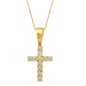 10K 0.98- 1.04CT D-DARK CROSS