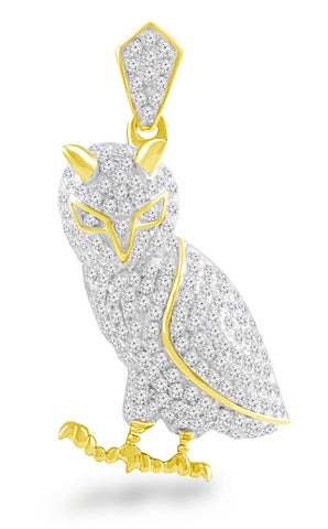 SPL PRICE: 10KT 0.94-1.01CT  D- CHARM "OWL"