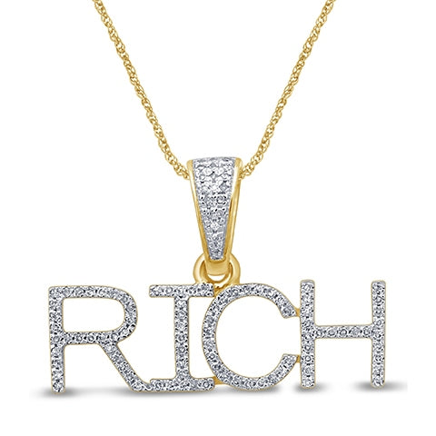 10K 0.24-0.27CT D-  "RICH"