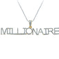 10K 0.54-0.57CT D- "MILLLIONAIRE" CHARM