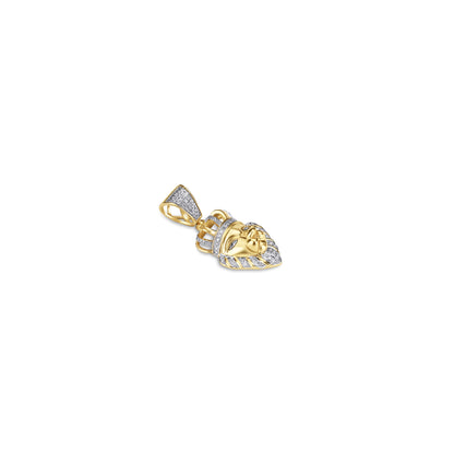 10K 0.19-0.23CT D-LION HEAD