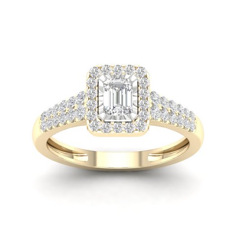 14K 0.50CT D-LADIES RINGS