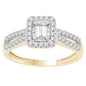 14K 0.50CT D-LADIES RINGS