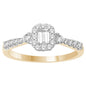 14K 0.50CT D-LADIES RINGS