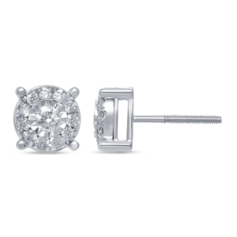 10K 0.46- 0.54CT D-EARRINGS