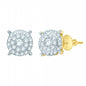 10K 0.24-0.28CT D-EARRINGS