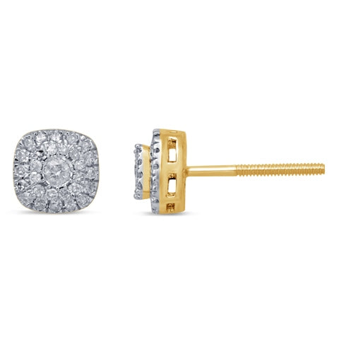 10K 0.32- 0.36CT D-EARRINGS