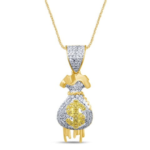 10K 0.39-0.41CT D-MONEY BAGS