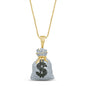 10K 0.87-0.96CT D-MONEY BAG