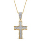 SPL PRICE 10KT 0.32-0.37CT D-CHARM "CROSS"