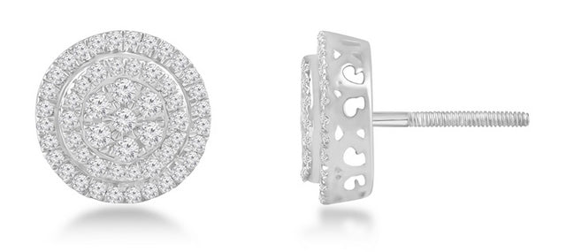 10K 0.46-0.50CT D-EARRINGS