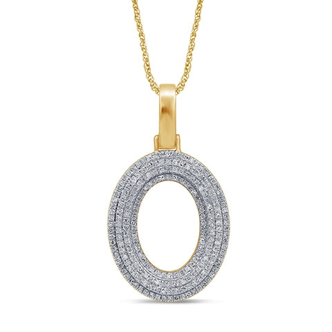 10K 0.34- 0.43CT D-MICROPAVE INITIAL "O"