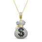 10K 1.00- 1.06CT D-MONEY BAGS