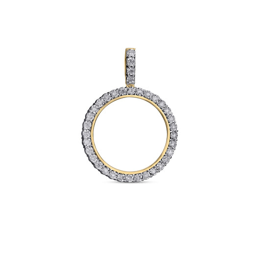 10K 0.38-0.42CT D-MEMORY PENDENT