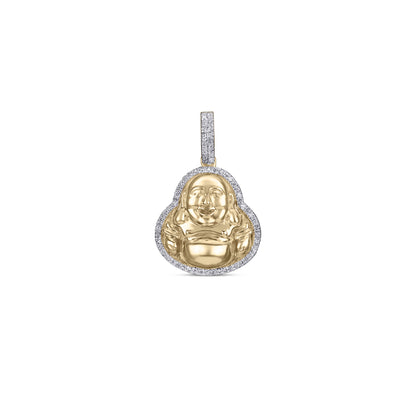 10KT 0.16-0.18CT D-CHARM "BUDDHA"