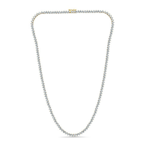 10K 3.22- 3.29CT D-NECKLACE