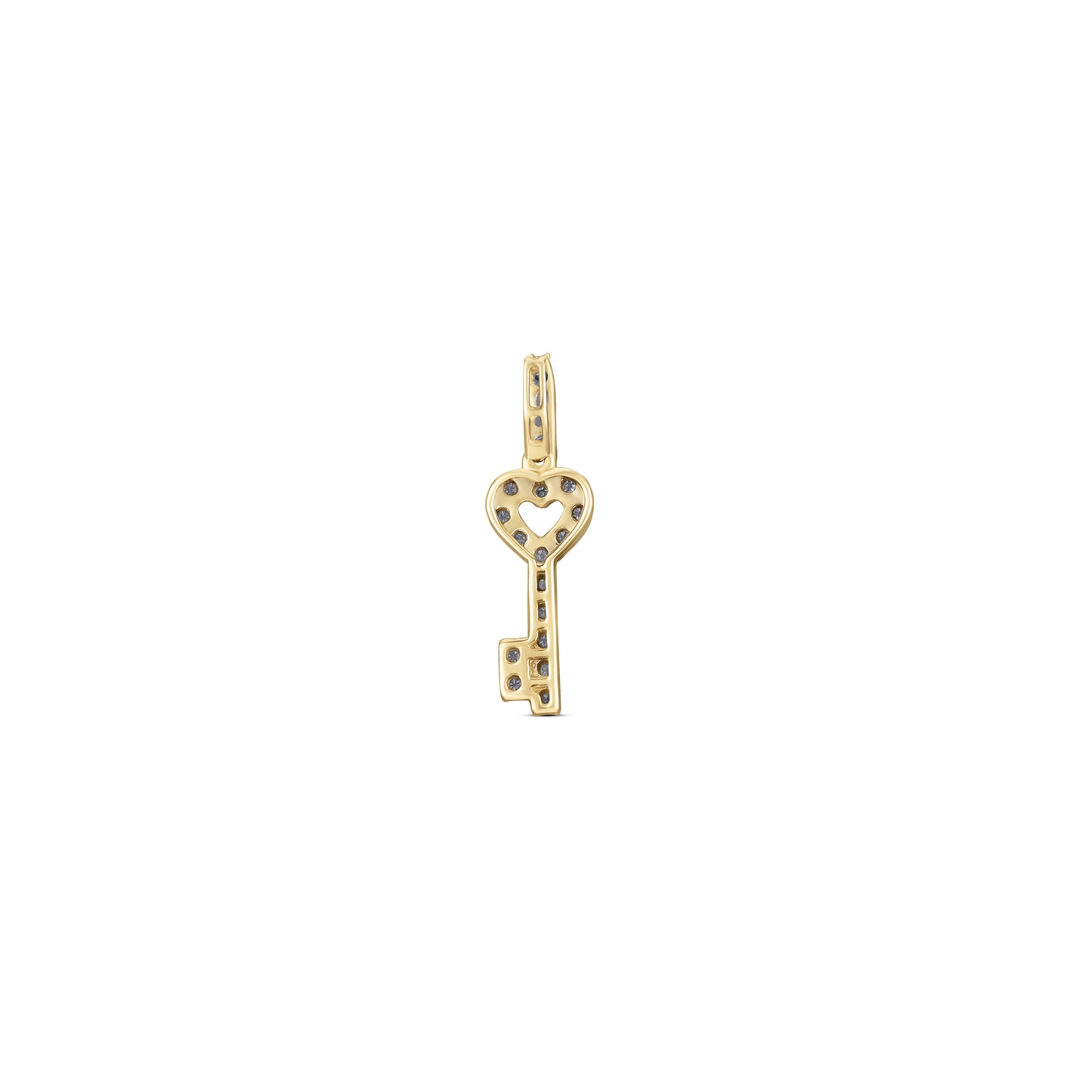 10K 0.10-0.11CT D-KEY CHARM