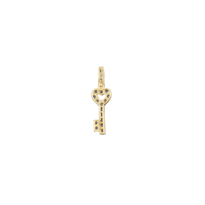 10K 0.10-0.11CT D-KEY CHARM