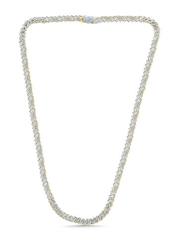 10K 5.21- 5.47CT D-NECKLACE