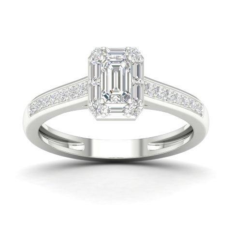 SPL PRICE 14KT 0.50CT D-LADIES RING