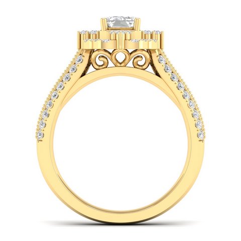 14K 0.88CT D-LADIES RINGS