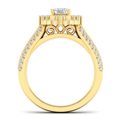 14K 0.88CT D-LADIES RINGS