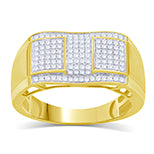 10K 0.35CT D-MICROPAVE RING