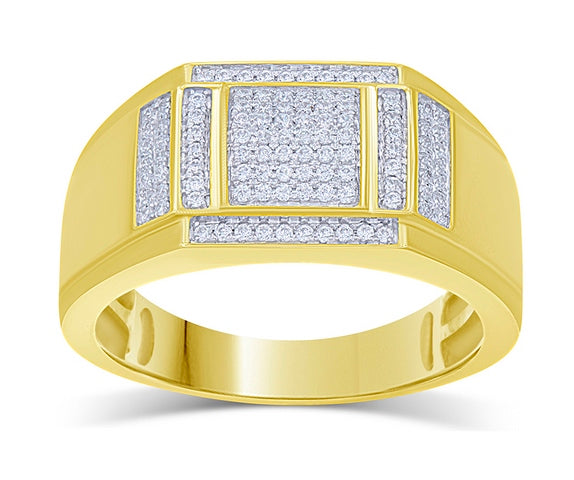 10K 0.30-0.32CT D-MENS MICROPAVE RING