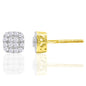 10K 0.22- 0.26CT D-EARRINGS