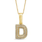 10K 0.13-0.15CT D-MICROPAVE INITIAL "D"