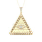 SPL PRICE 10KT 0.20CT D-CHARM "EGYPTIAN PYRAMID"