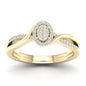 10K 0.13CT D-LADIES RINGS